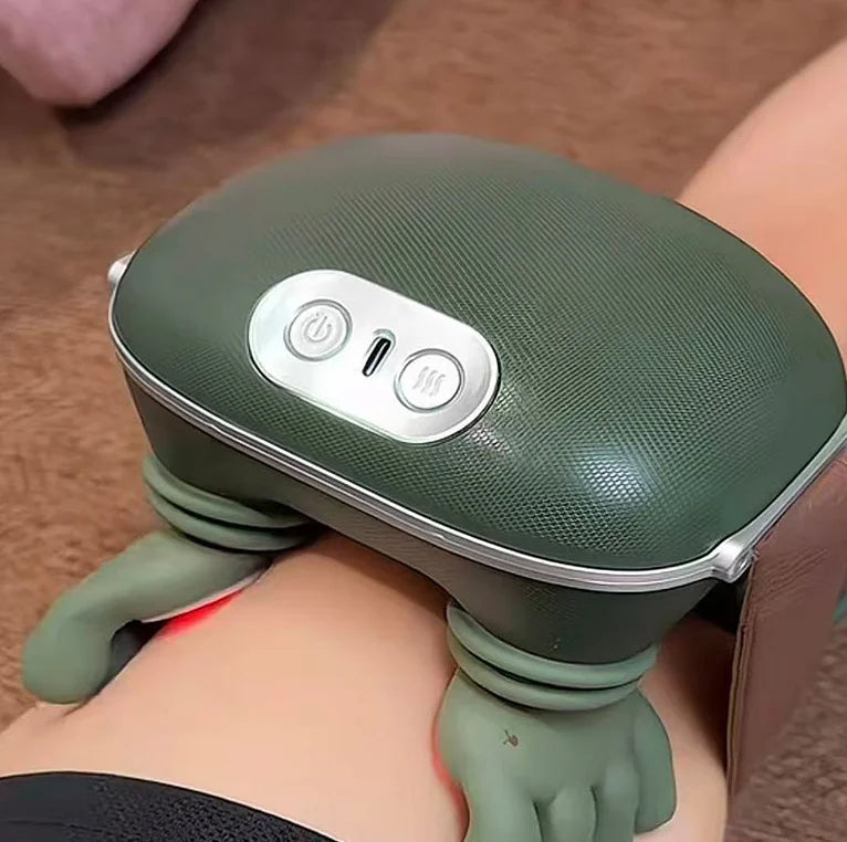 Bionic Finger Neck Shoulder Massager Wireless Neck Cervical Trapezius Kneading Massage Shawl Brushless Motor Neck Masajeador